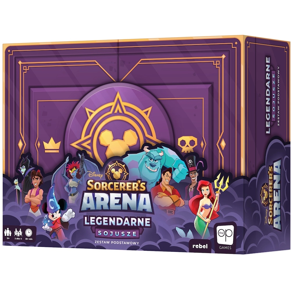 Gra planszowa Disney Sorcerer's Arena Legendarne sojusze