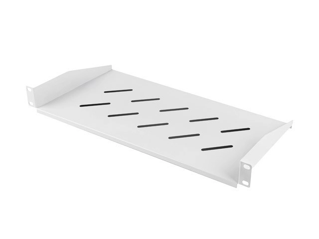 Półka Lanberg AK-1014-S do Szaf 19" 350/450/600/800/1000mm Szara