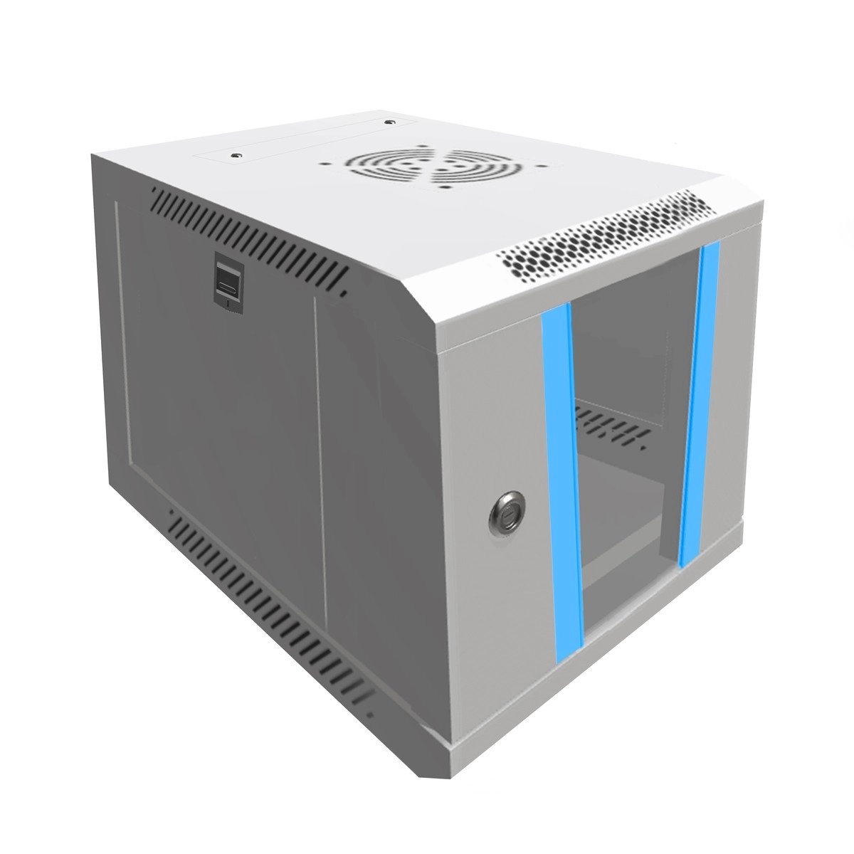 Szafa rack Extralink 4U 10″ Szary