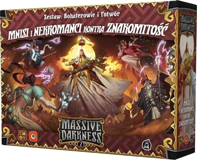 Rozszerzenie do gry Massive Darkness 2: Mnisi i Nekromanci kontra Znakomitość