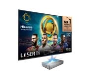 Hisense Laser TV - 120L5N - 4K UHD, Laser, Ekran ALR 120" w zestawie, Wi-Fi, BT, AirPlay, VIDAA OS