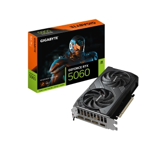 Karta graficzna Gigabyte GeForce RTX 5060 WINDFORCE MAX OC 8GB GDDR7 128bit DLSS 4