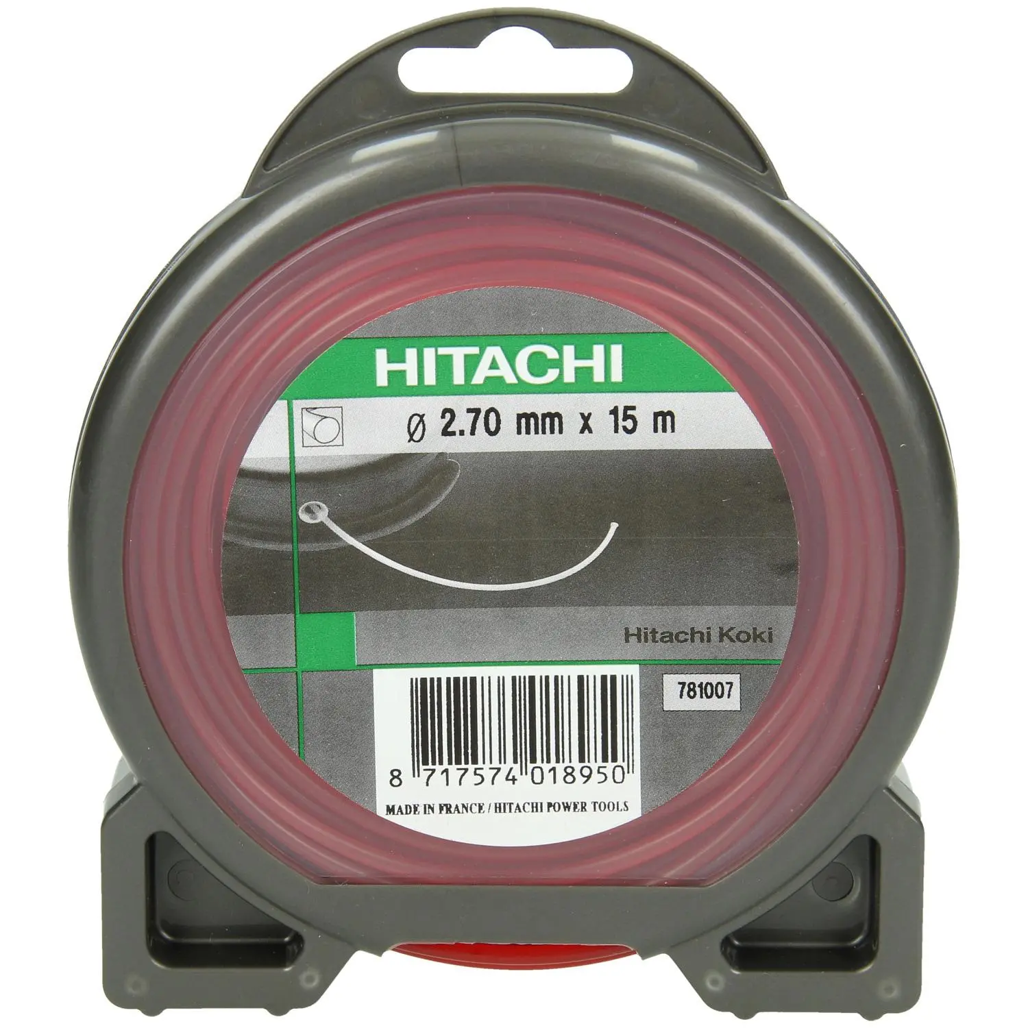 Żyłka tnąca Hitachi 781007 2,65 mm 15m (okrągły)