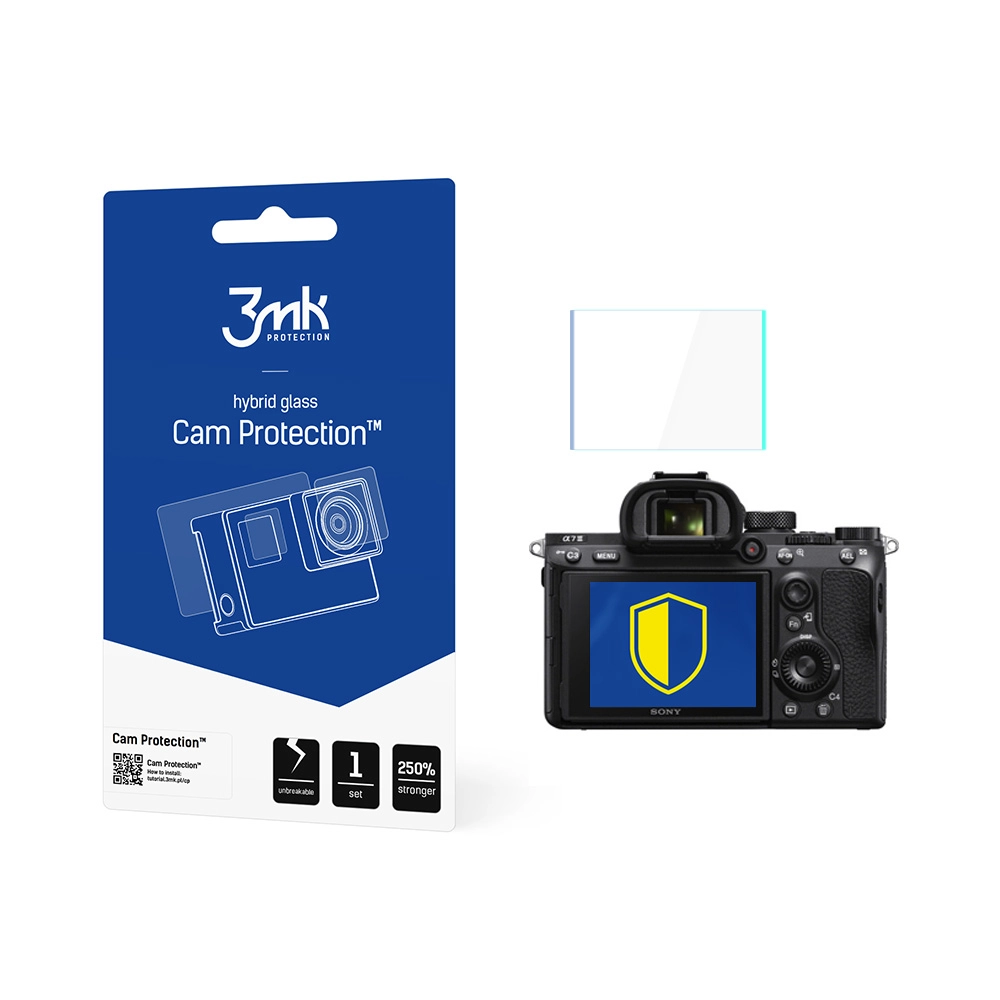 Szkło hybrydowe 3mk Cam Protection do Sony A7 III