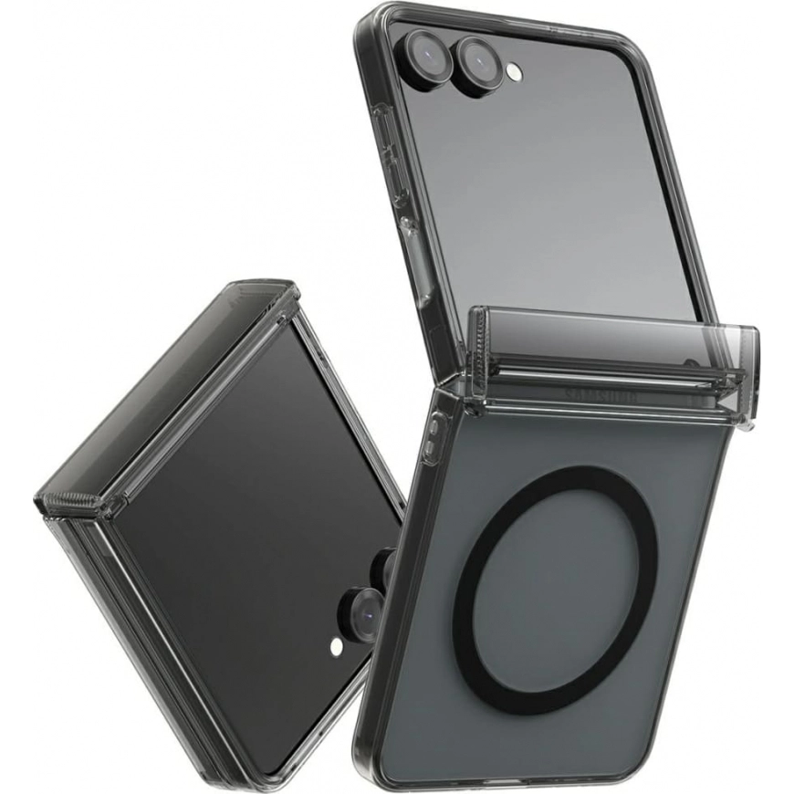 Etui Araree Duple 360 M MagSafe Qi2 do Galaxy Z Flip7 Czarny