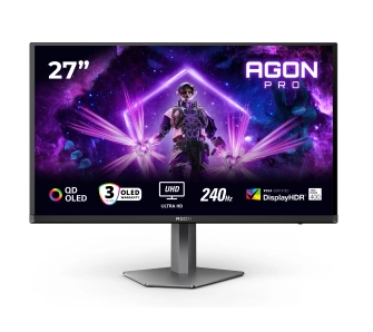 Monitor AOC AGON PRO AG276UZD 27" 4K QD-OLED 240Hz 0,03ms Gamingowy