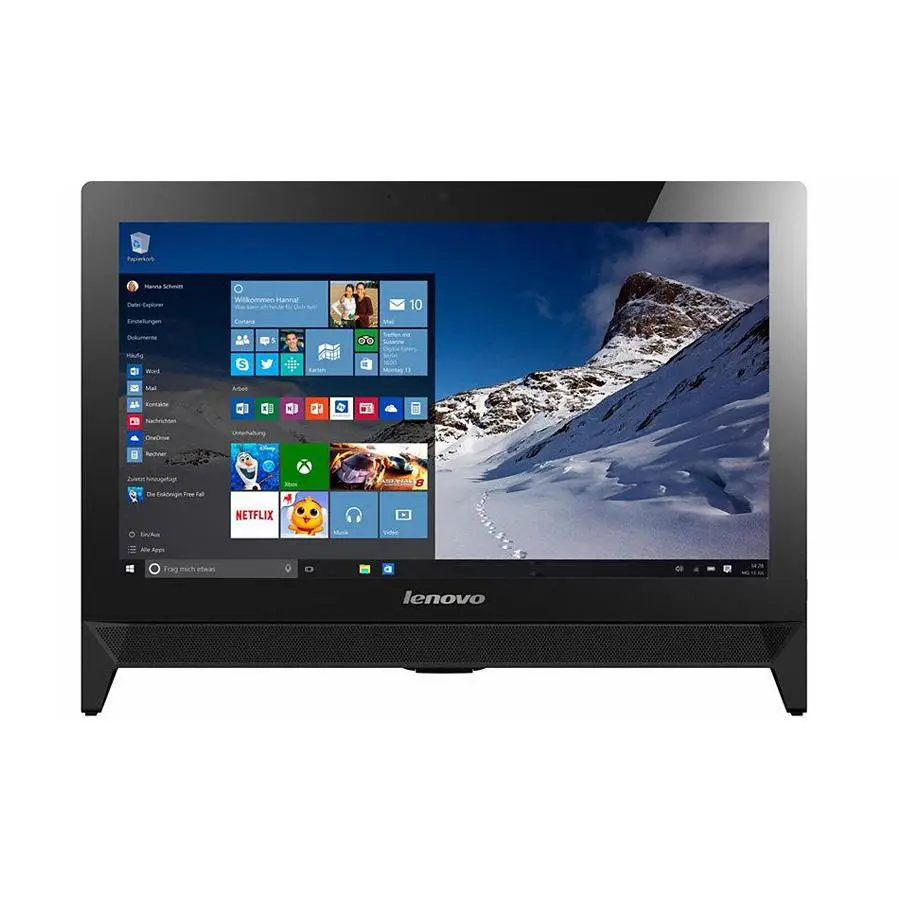 Komputer Lenovo C20-00 Celeron J3060  19,5" 4GB RAM  500GB Dysk  Win10 Czarny