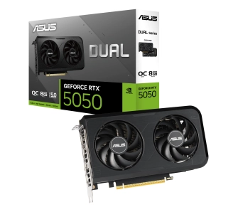 Karta graficzna ASUS Dual GeForce RTX 5050 OC Edition 8GB GDDR6 128bit DLSS 4