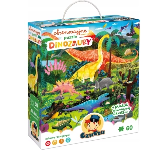 Puzzle Dinozaury 60 elementów