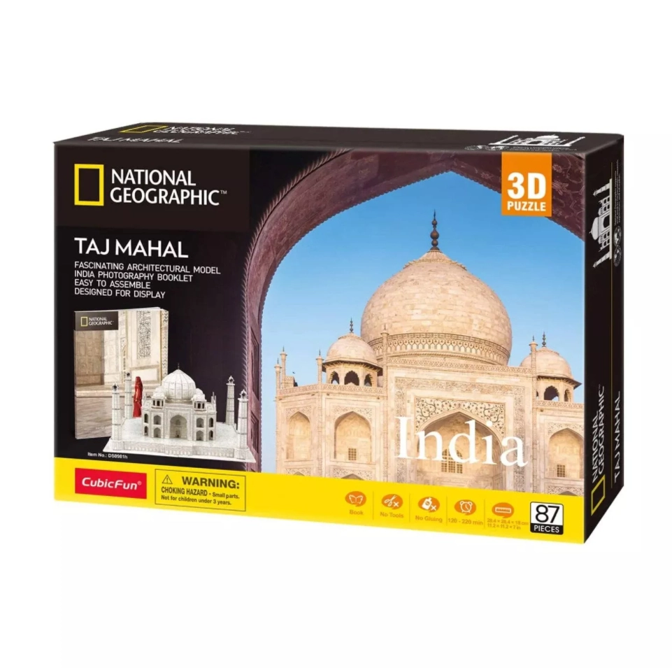 Puzzle 3D Taj Mahal 87 elementów
