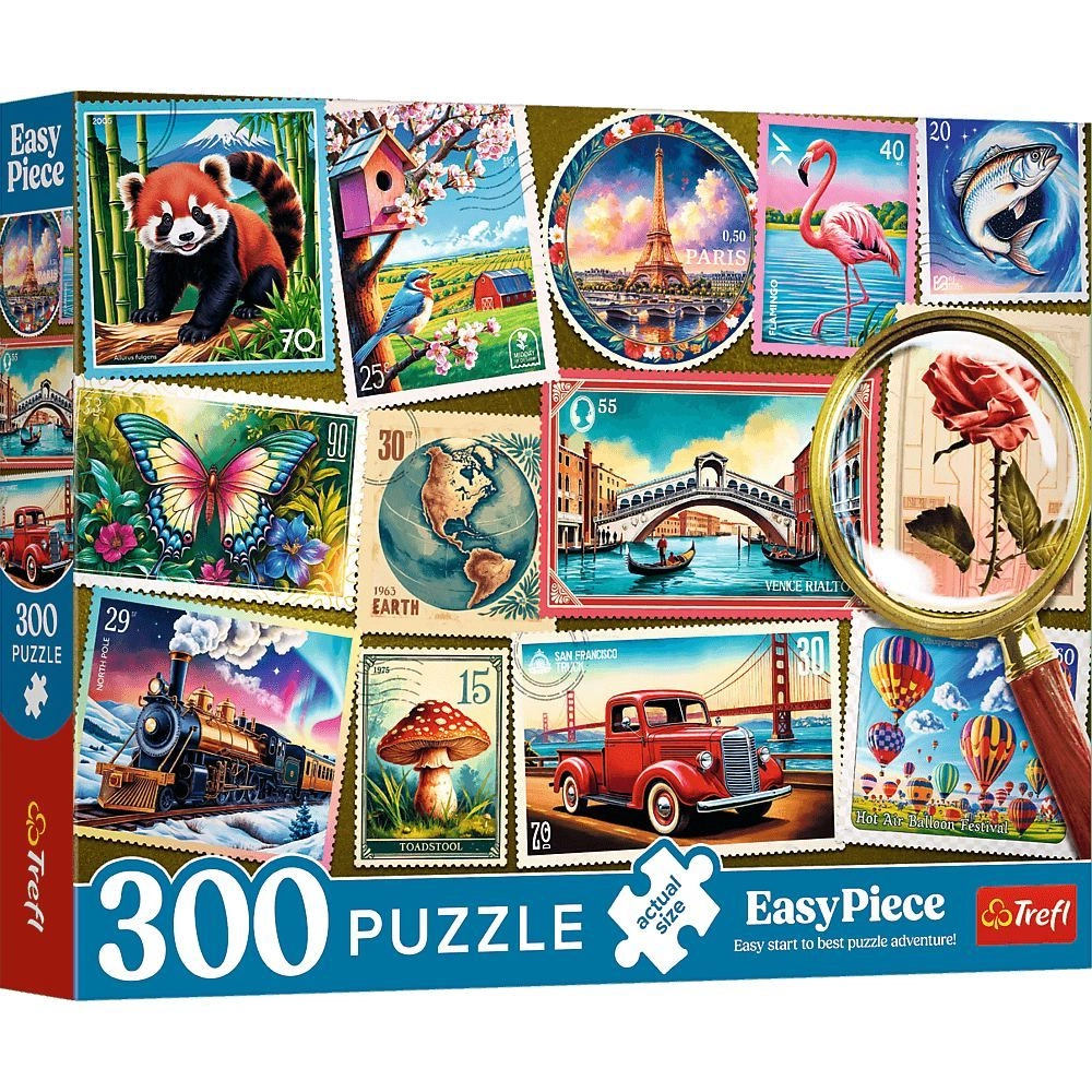 Puzzle EasyPiece Znaczki pocztowe  300 elementów