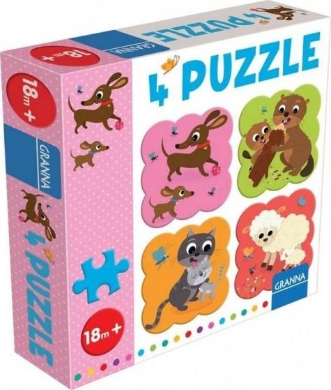 Puzzle z Jamnikiem 16 elementów