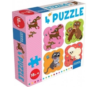 Puzzle z Jamnikiem 16 elementów