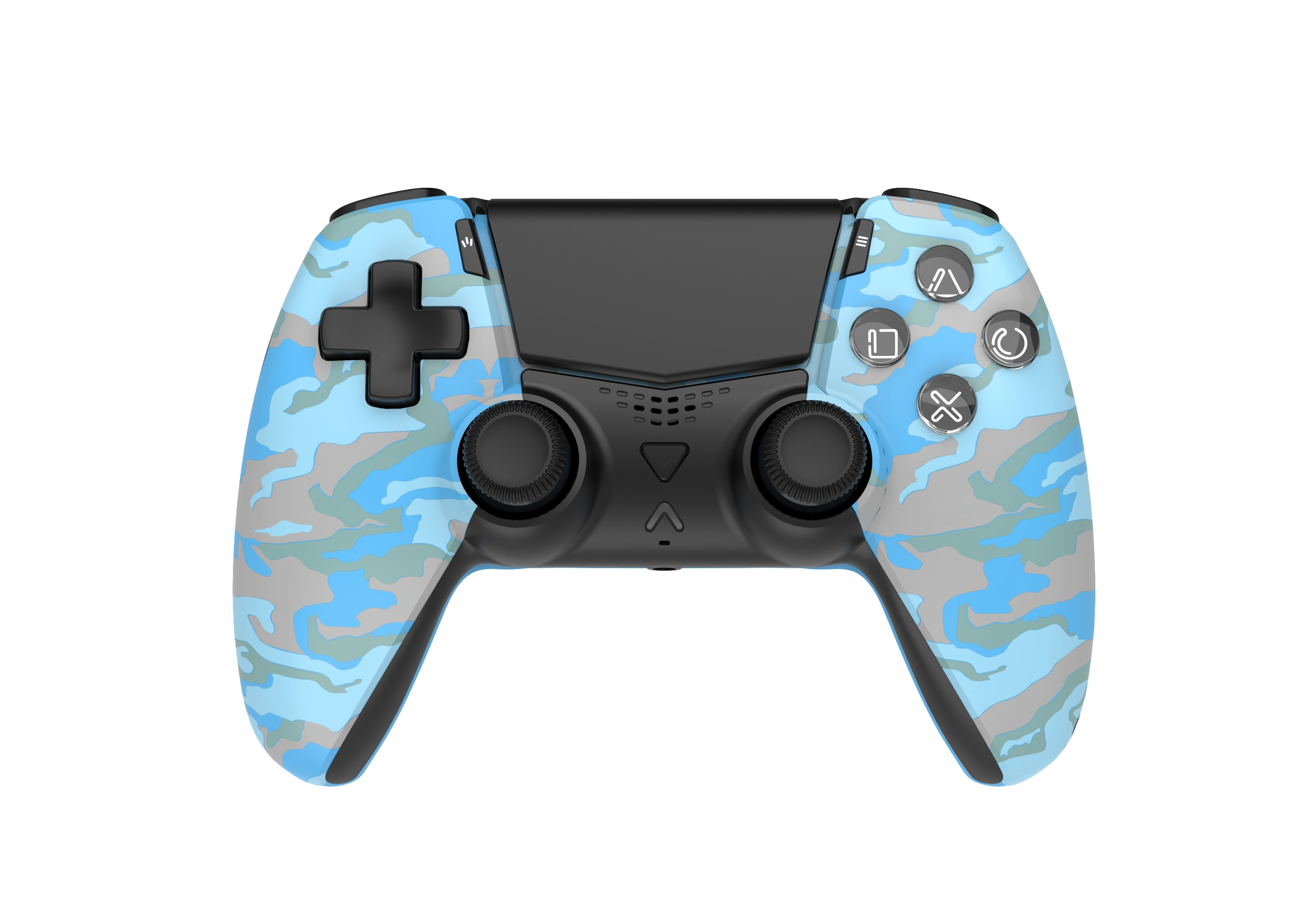Pad Cobra QSP572CBL do PS5, PC, Android, iOS Bezprzewodowy/Przewodowy Camo Niebieski
