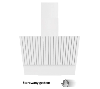 Okap VDB VI-Vento Gest 60 Biały