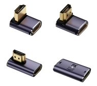 4smarts 541489 Zestaw HDMI Kątowy 8K Szary