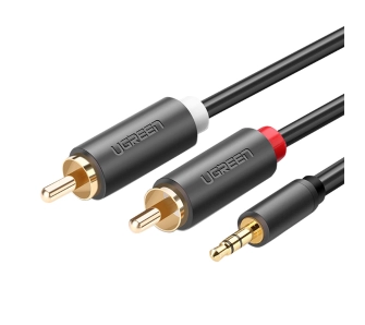 Kabel audio UGREEN AV102 5m Czarny