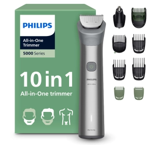 Trymer Philips Seria 5000 MG5931/15 8 nasadek 120min