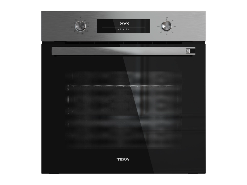 Teka HSB 6360 SS Termoobieg Czarny Inox