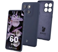 Bizon Soft do Motorola Edge 60 Pro Granatowy