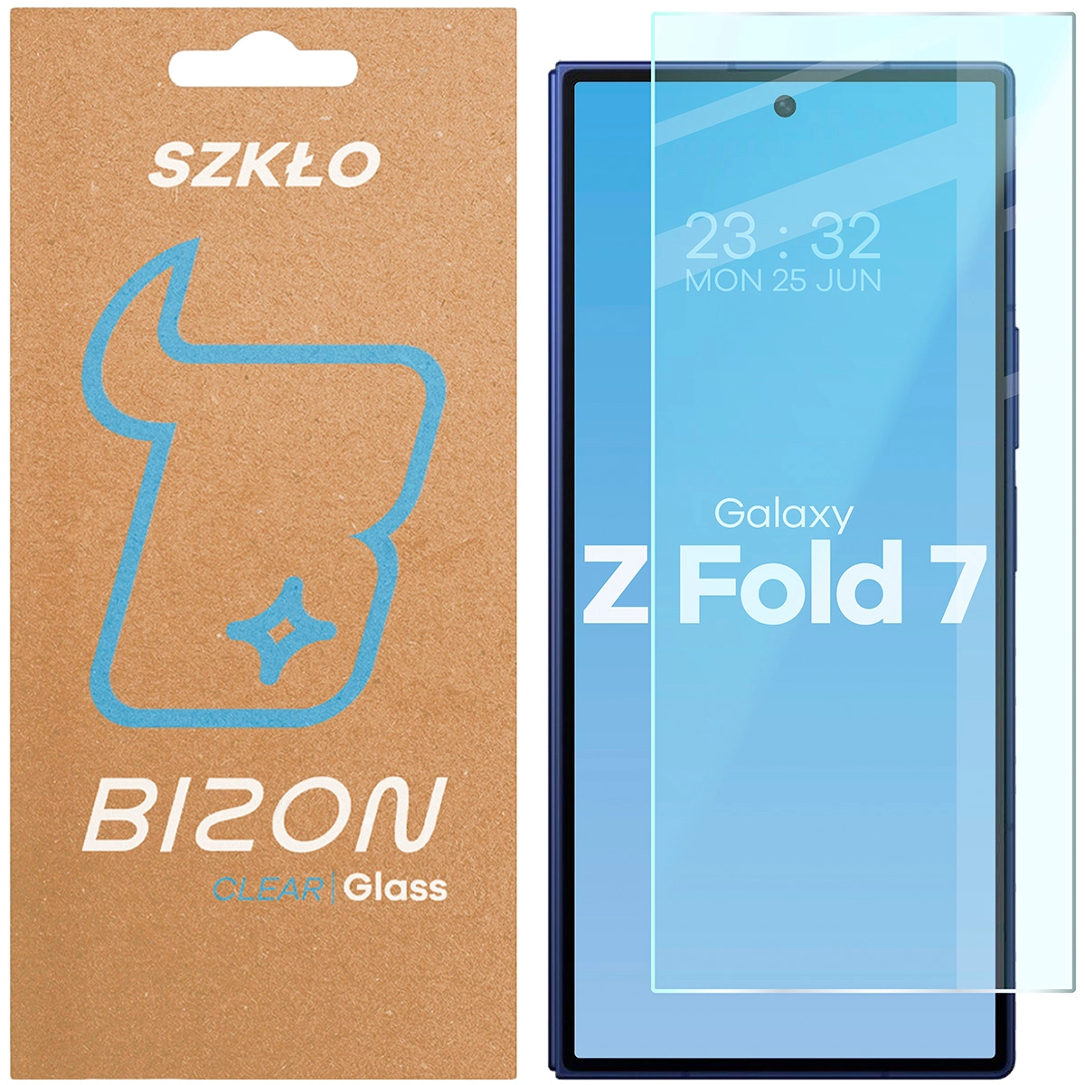 Szkło hartowane Bizon Clear 2 do Samsung Galaxy Z Fold7