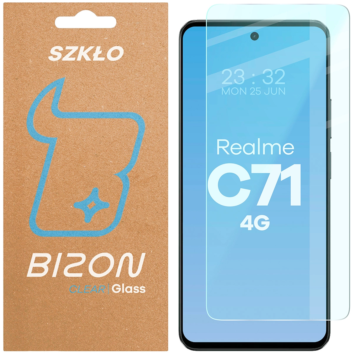 Szkło hartowane Bizon Clear 2 do Realme C71 4G