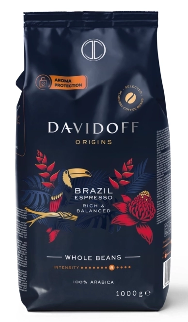 Kawa ziarnista Davidoff Brazil Espresso Rich & Balanced 1kg
