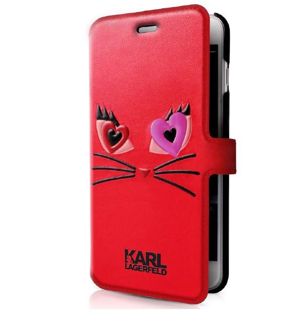 Karl Lagerfeld KLFLBKP7CL2RE iPhone 7 (czerwony)