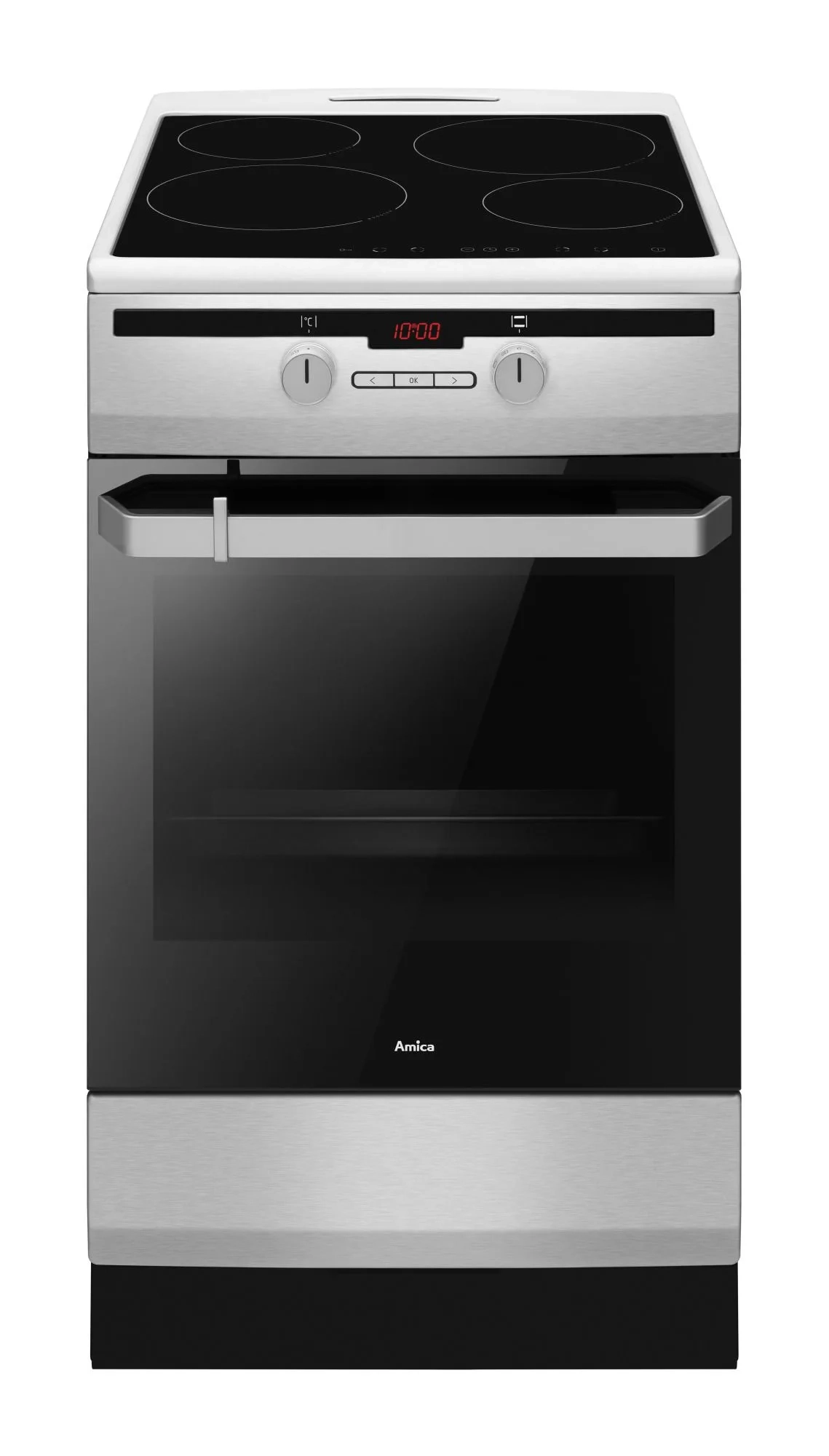 Kuchnia elektryczna Amica 58IES2.322HTa(Xv) SoftSteam Termoobieg Grill Pizza