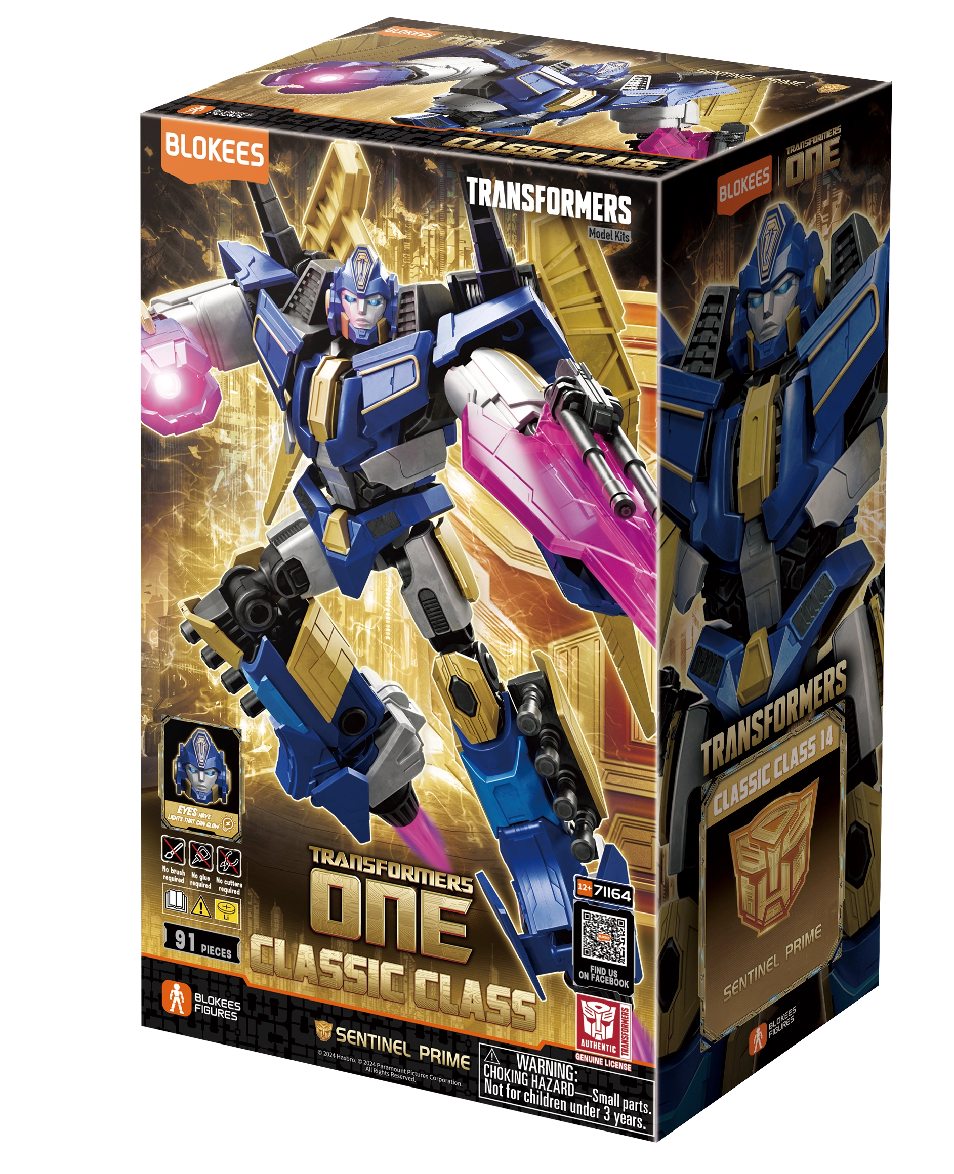 Model do składania Blokees Transformers One Classic Class - Sentiel Prime