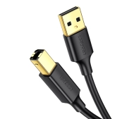UGREEN US135 USB 2.0 A-B  1,5m Czarny