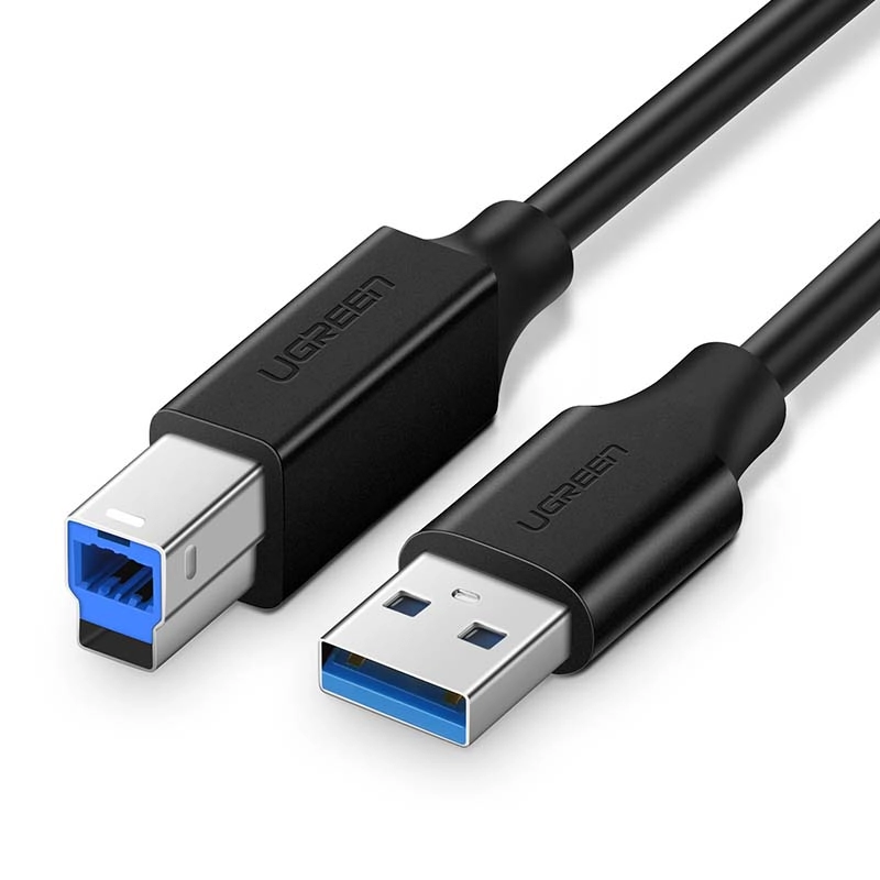 Kabel USB UGREEN US210 USB 3.0 A-B 1m Czarny