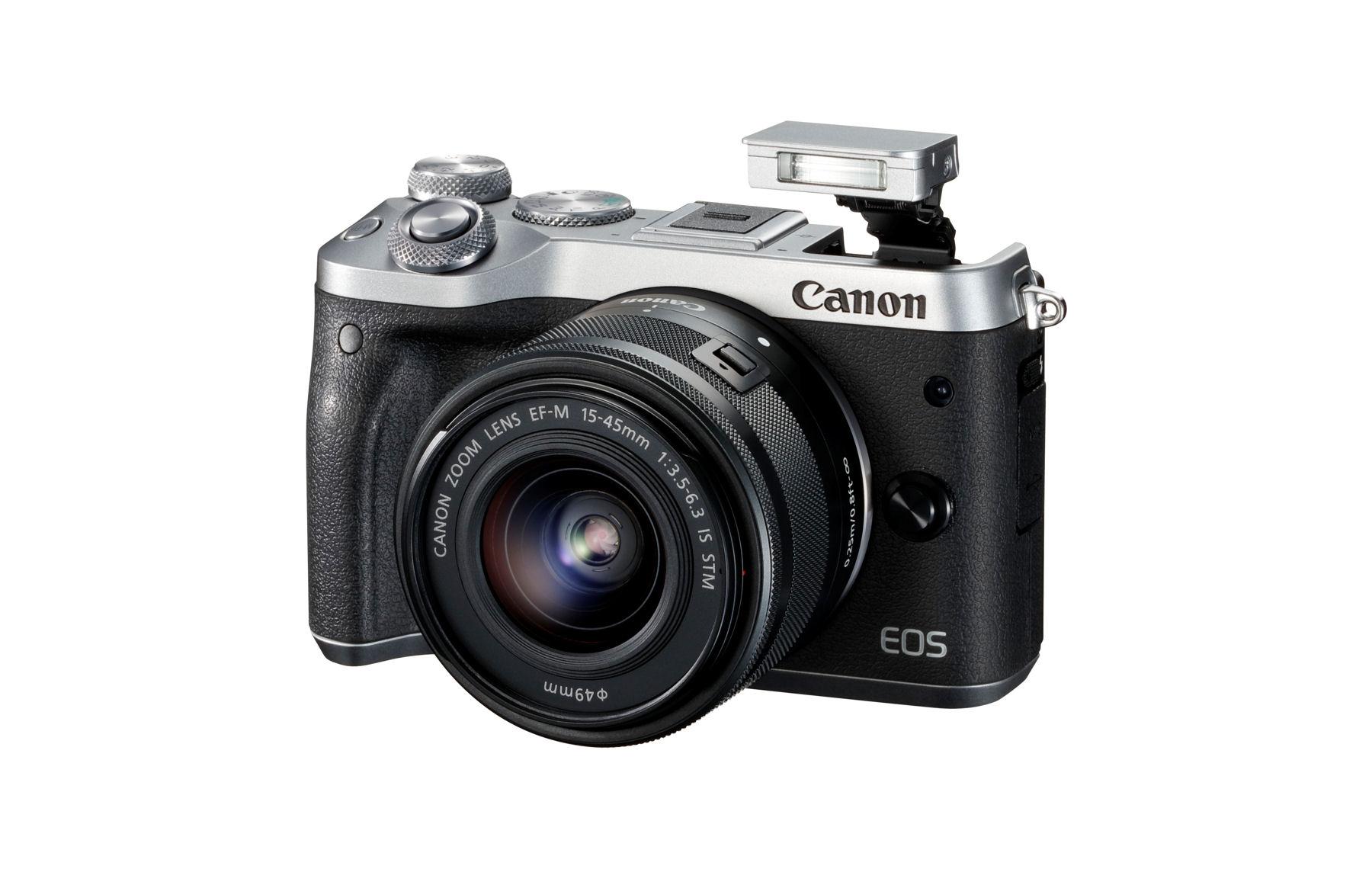 Aparat Canon EOS M6 + EF-M 15-45mm IS STM