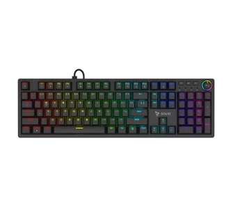 Klawiatura mechaniczna Savio STYX Outemu Red Czarny