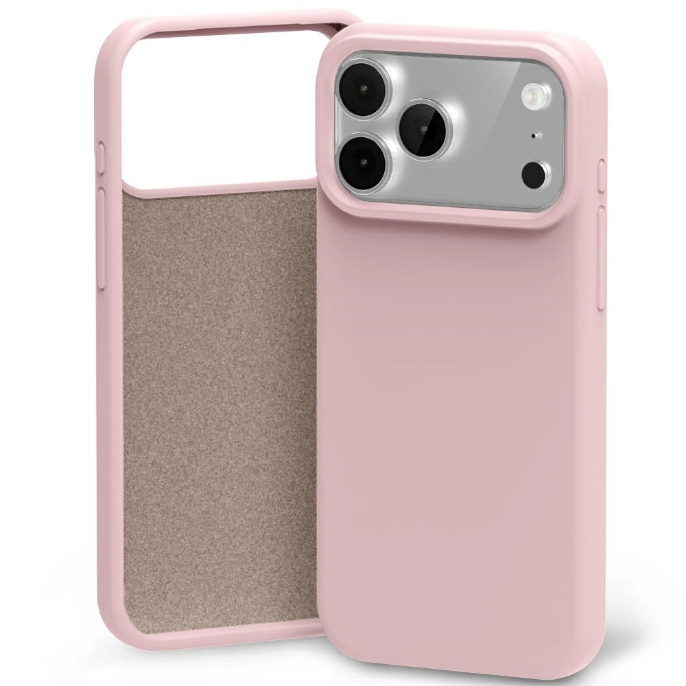 Etui Mercury Silicone do iPhone 17 Pro rożowo-piaskowy