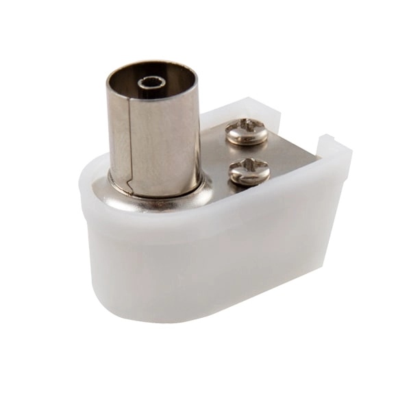 Adapter antenowy Savio LB0079 kątowy (prosty kąt) IEC 9.5mm