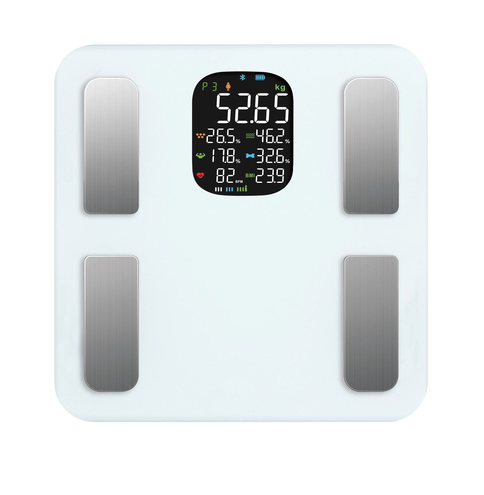 Waga OROMED ORO-Bluetooth H Smart Biały