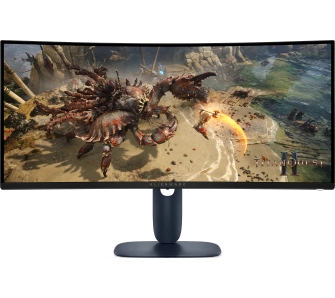 Monitor Dell Alienware AW3425DWM 34" UWQHD VA 180Hz 1ms GTG Zakrzywiony Gamingowy