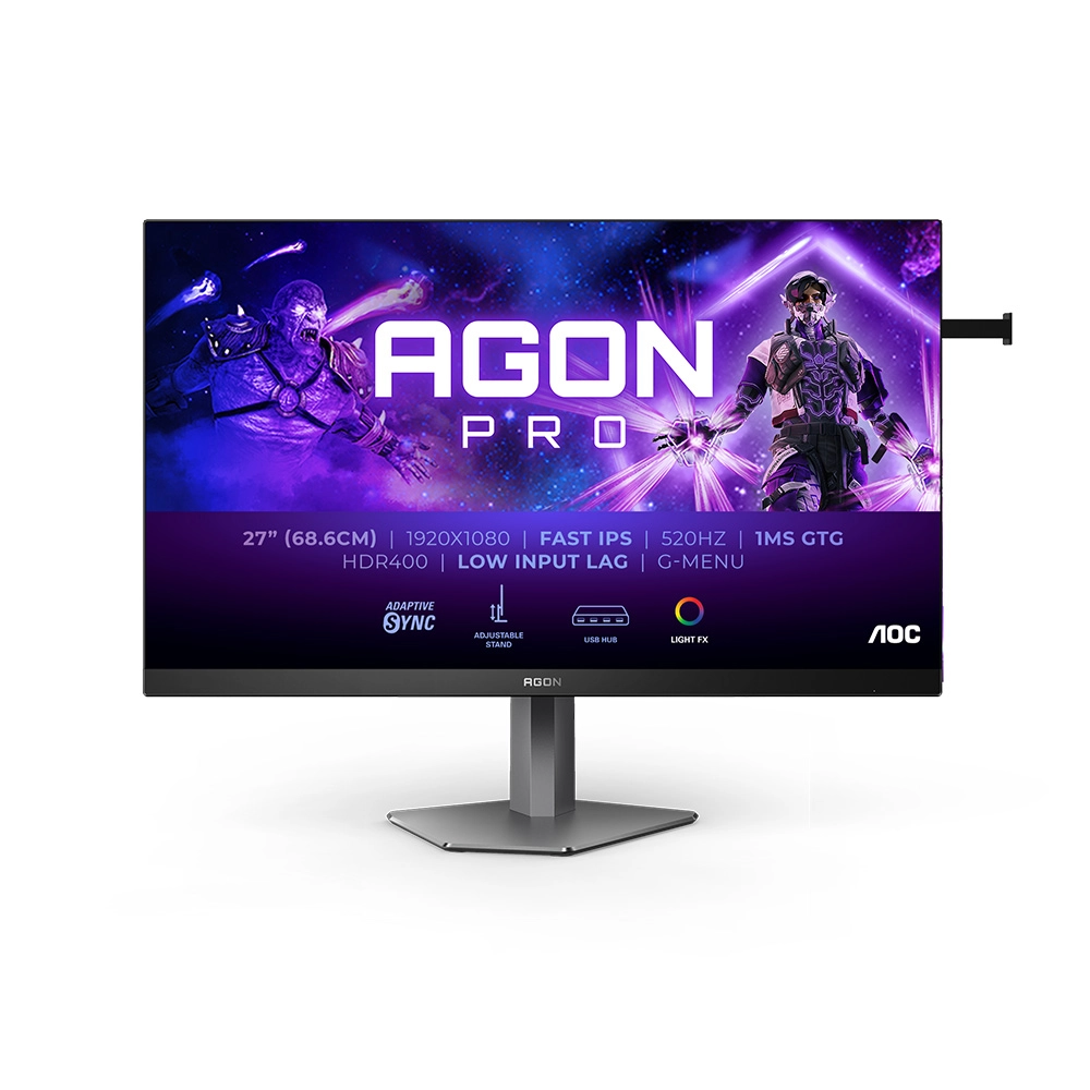Monitor AOC AG276FK 27" Full HD Fast IPS 520Hz 0,3ms MPRT Gamingowy