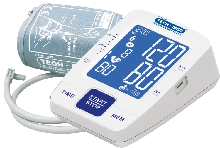 Ciśnieniomierz Tech-Med TMA-CONTROL 5 Wykrywanie arytmii