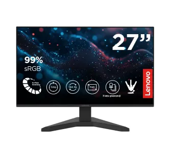 Monitor Lenovo Legion R27s (68CCGAC1EU) 27" Full HD IPS 144Hz 1ms MPRT Gamingowy