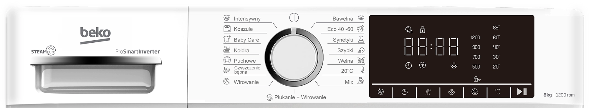 фото Стиральная машина автоматическая Beko B1WFM2821BBPL 3
