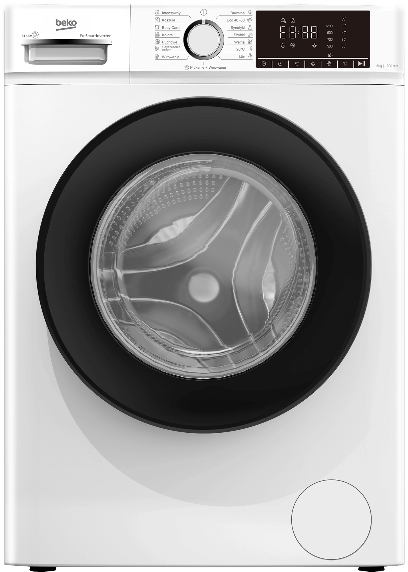 Pralka Beko b100 B1WFM2821BBPL Slim 8kg 1200obr/min