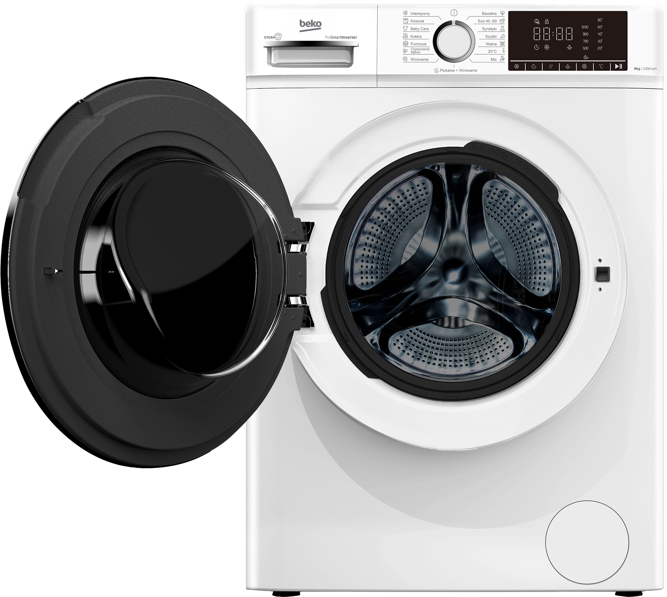 фото Стиральная машина автоматическая Beko B1WFM2821BBPL 1