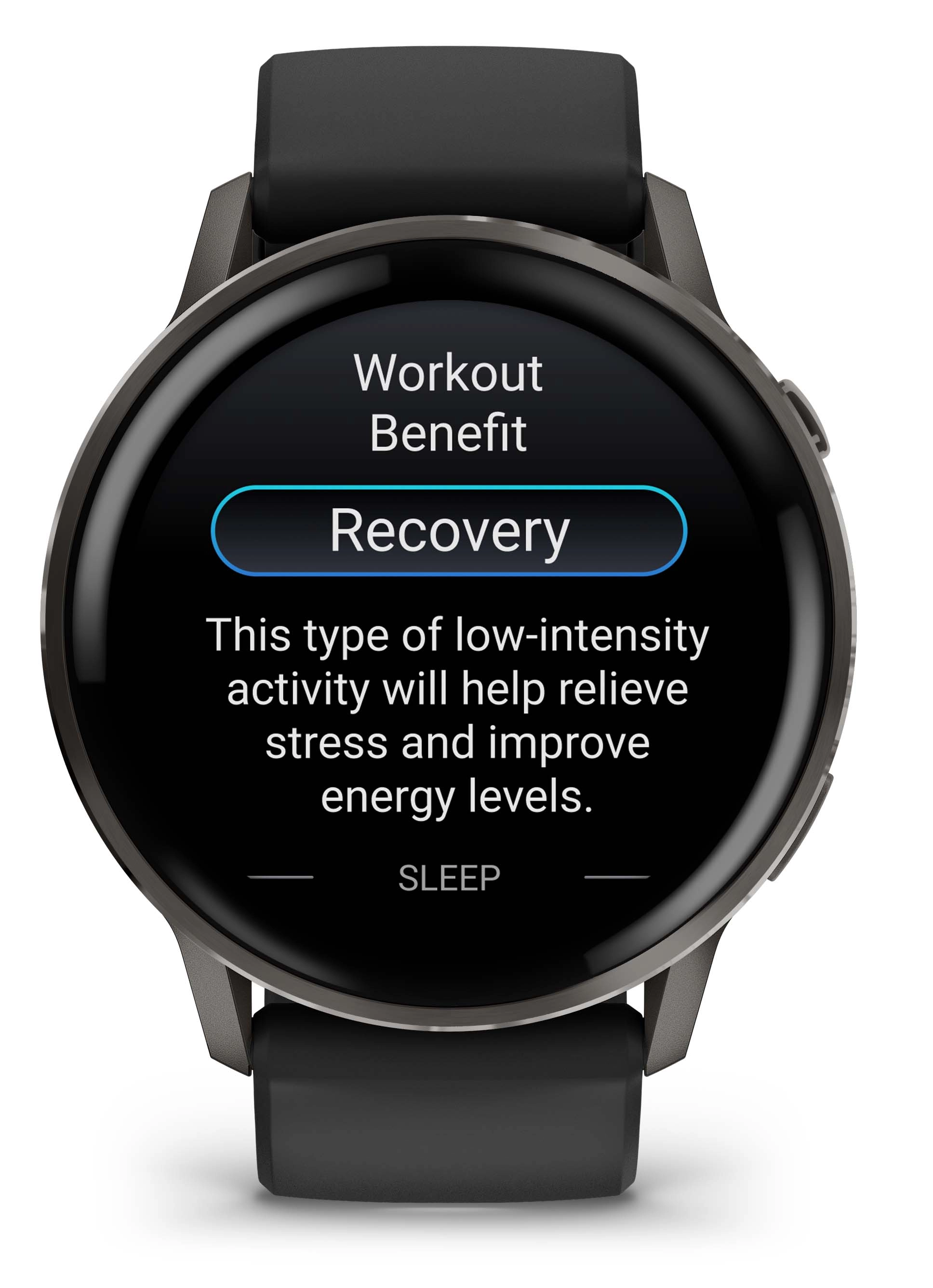 фото Смарт-годинник Garmin Venu 4 45 mm Slate with Black Silicone Band (010-03014-00)