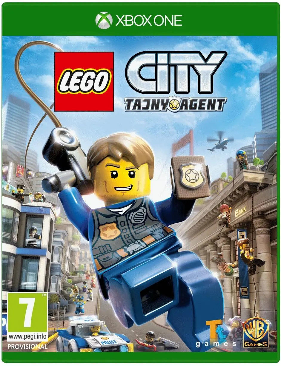 LEGO CITY Tajny Agent Gra na Xbox One (Kompatybilna z Xbox Series X)