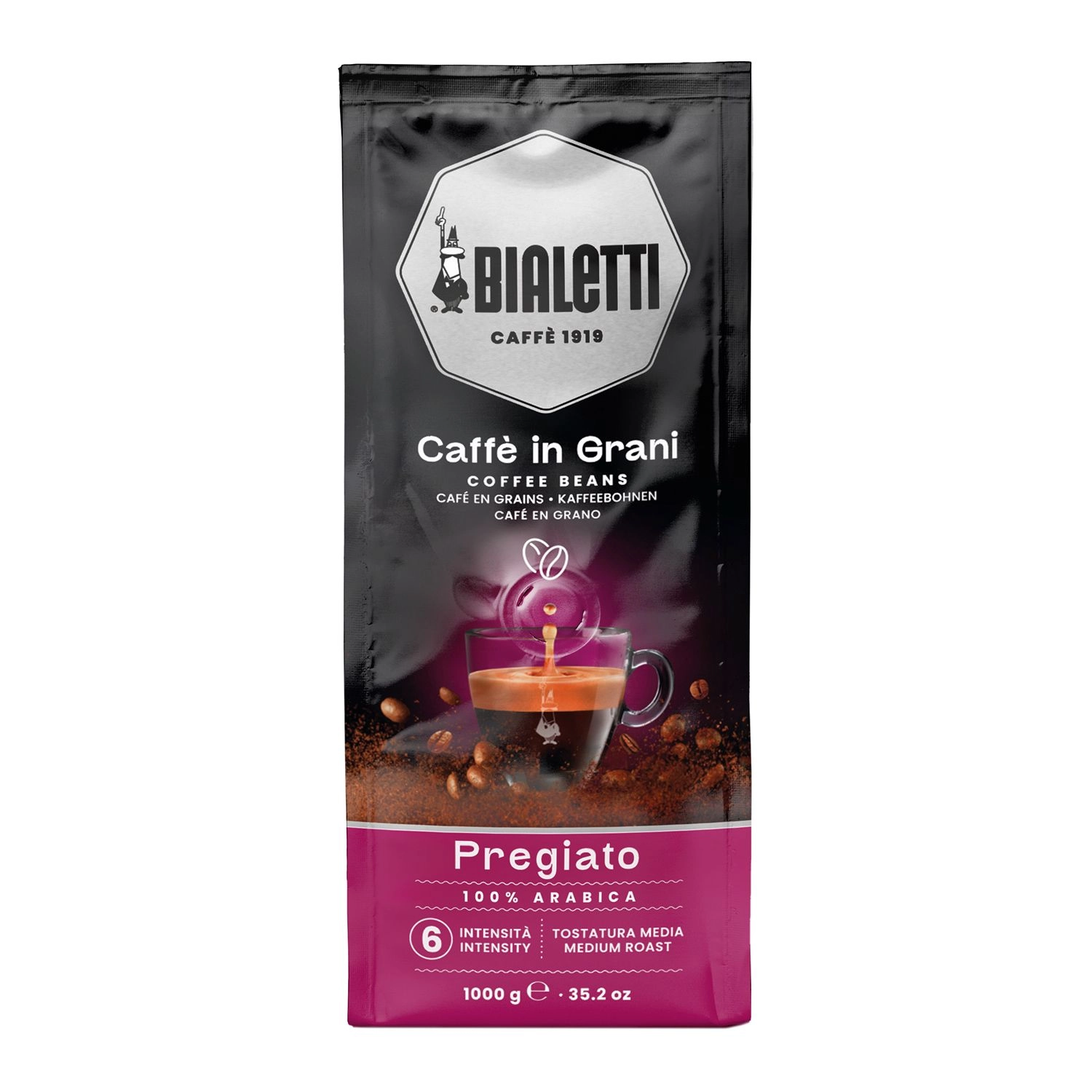 Kawa ziarnista Bialetti Esperto Grani Pregiato Espresso 1kg