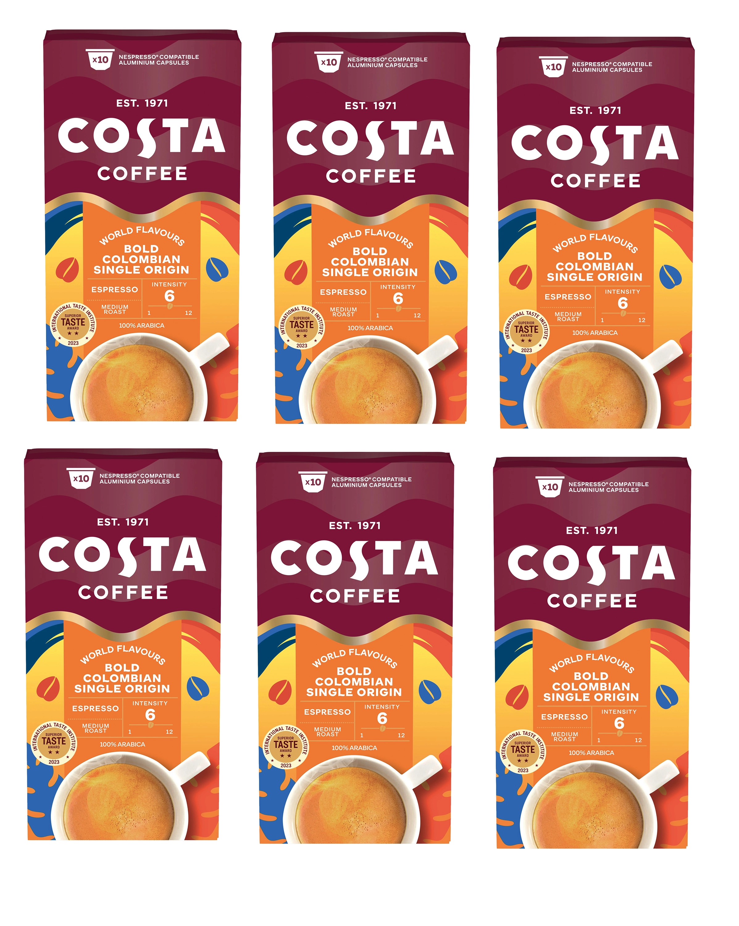 Kapsułki Costa Coffee Bold Colombian Single Origin 60szt.