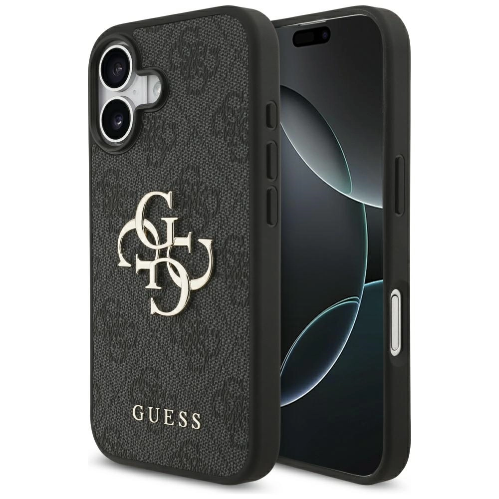 Etui Guess 4G Big Logo do iPhone 17 Czarny