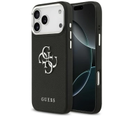 Guess Grained Big 4G Classic Logo do iPhone 17 Pro Max czarny